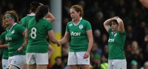 Paula Fitzpatrick and Nora Stapleton after the final whistle