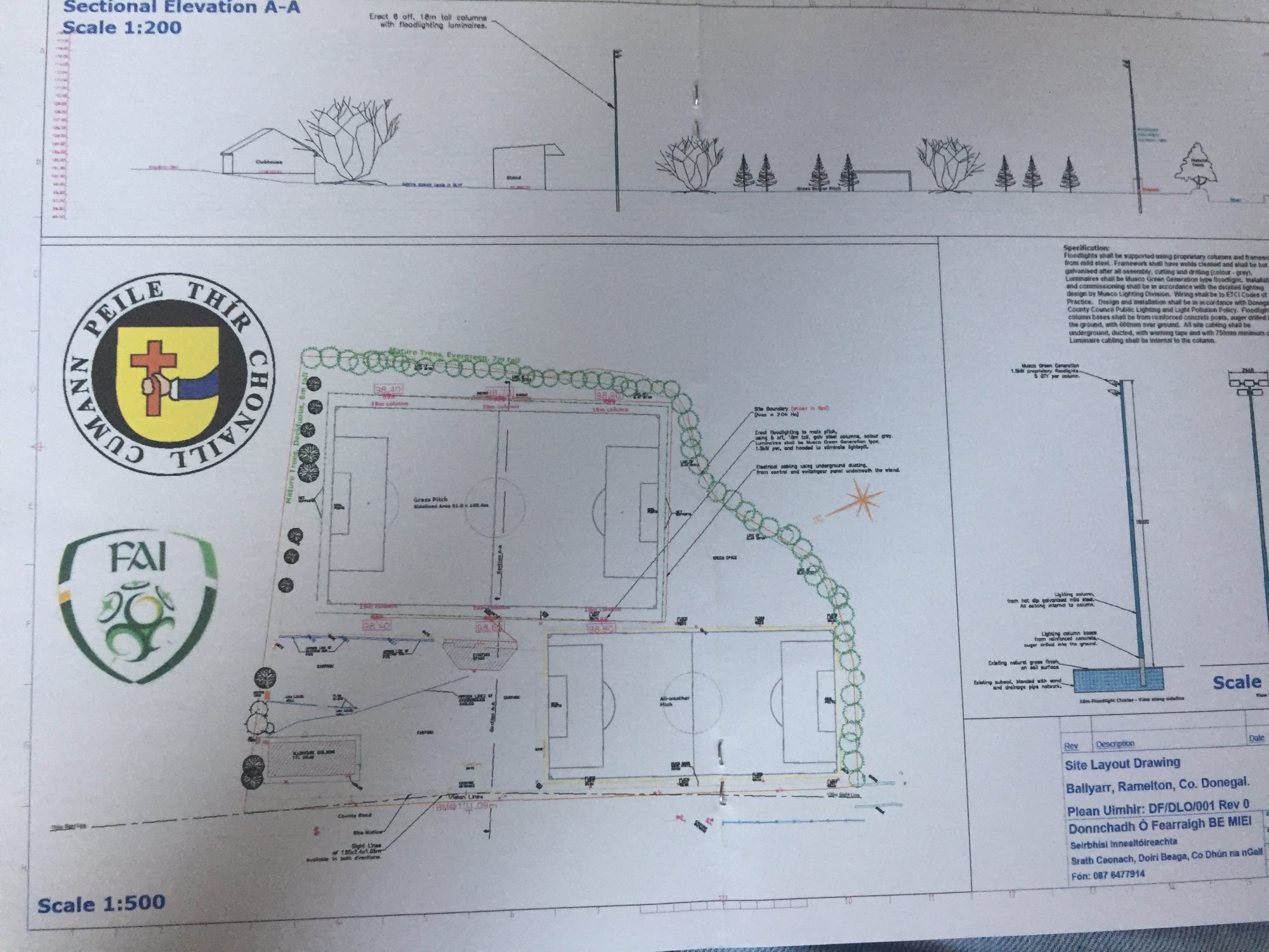 Ballyare Donegal League plans