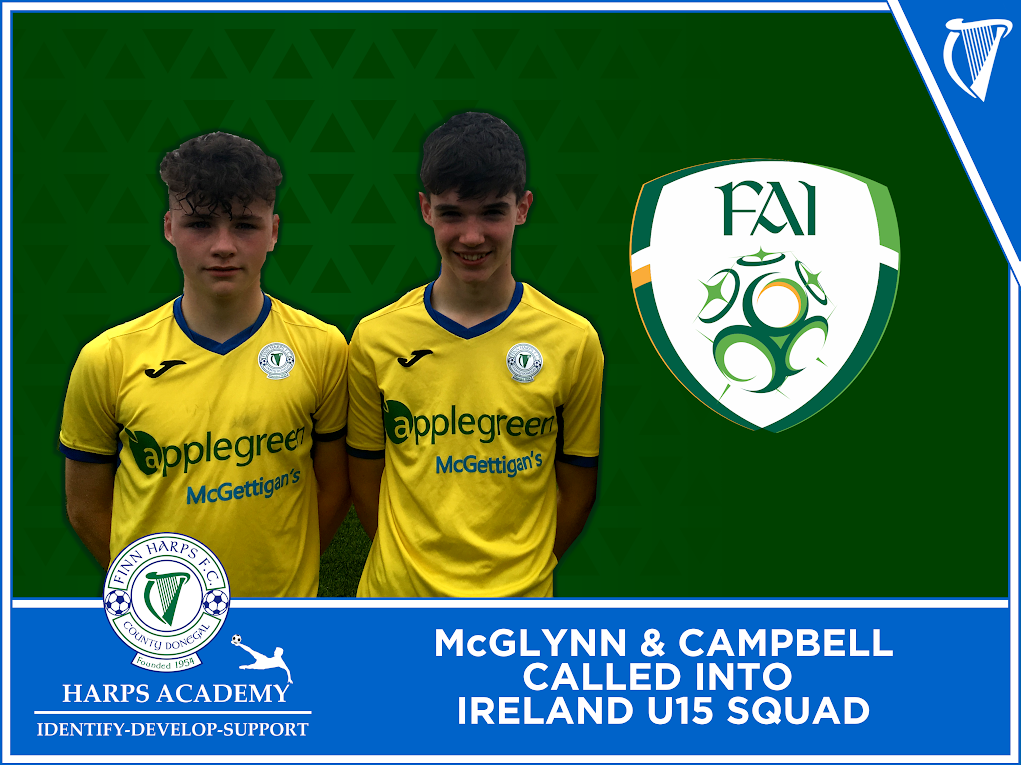 Finn Harps U15 Duo Earn Republic Of Ireland Call Up Donegal Sport Hub